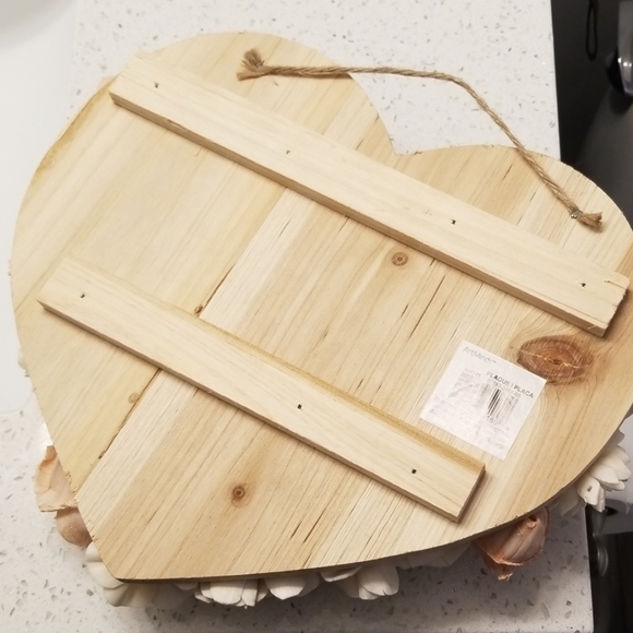 Sola Wood Flower "Love" Heart 12"x10" - Rose Gold - Picture 4 of 4